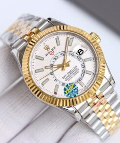 beste Replik Luxus ROLEX uhren Men's high quality imitation Sky-Dweller 648630452